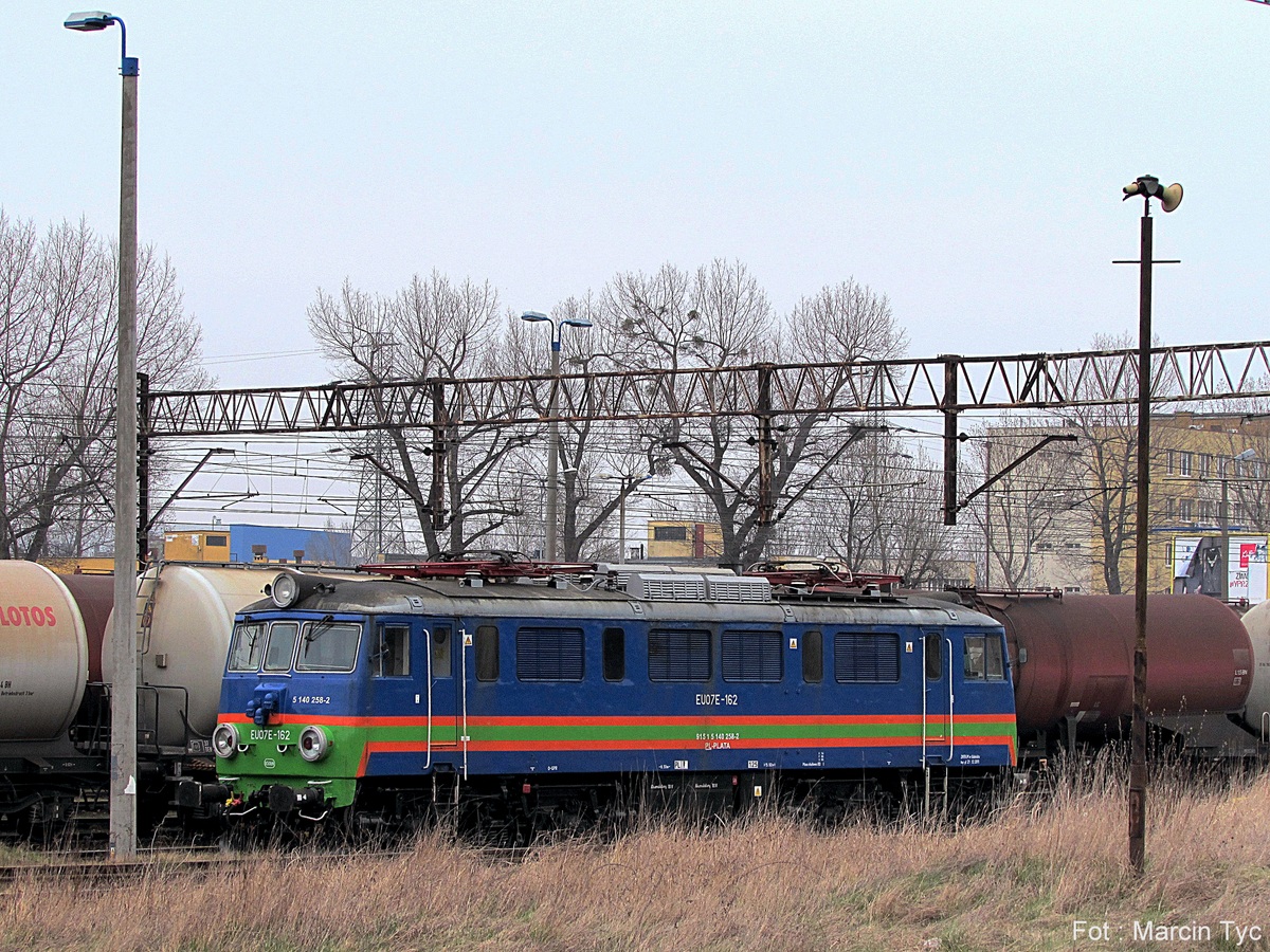 EU07E-162 (ex. PKP INTERCITY EU07-162)