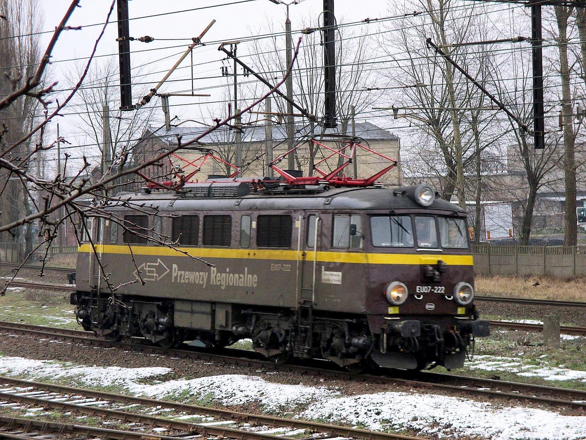 EU07-222 (ex. PKP INTERCITY EU07-222)